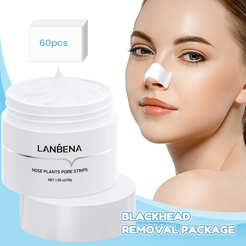 Lactic Acid Toner - LANBENA にきび除去ピールオフマスク アロエベラエキス オイルコントロール ノーズマスク 60