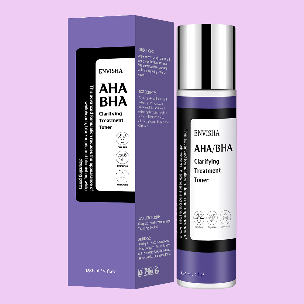 Lactic Acid Toner - Envisha顔スキンケア美白クレンジング毛穴保湿さわやかなオイルコントロール抗にきび抗しわ老化