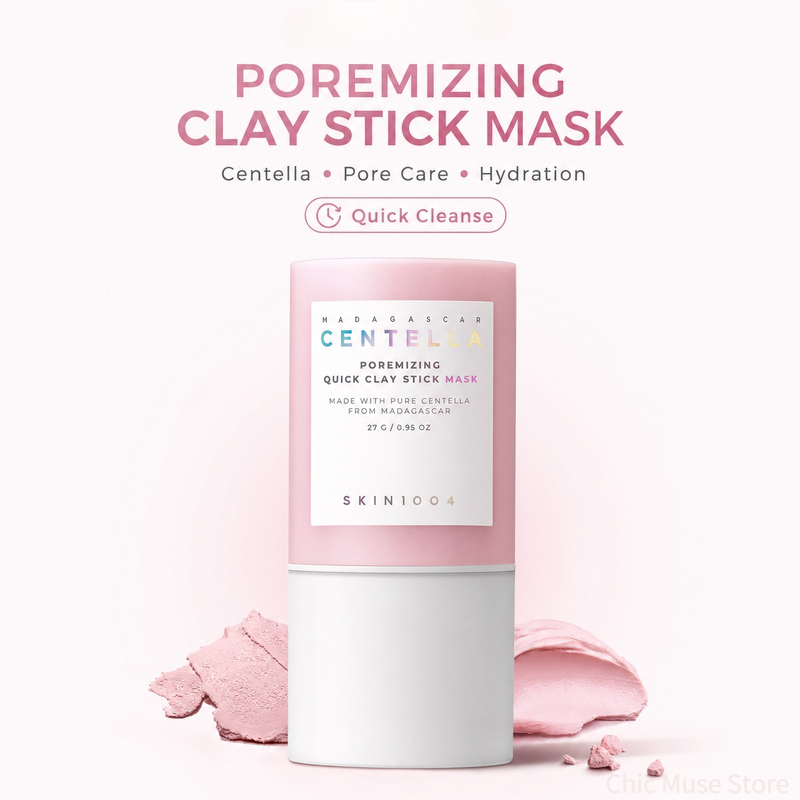 Bentonite Clay Mask - 韓国スキンケア センテラ ポアミニマイジング クイッククレイ スティックマスク、顔用保湿鎮静毛穴ケアマスク フェイスケア製品