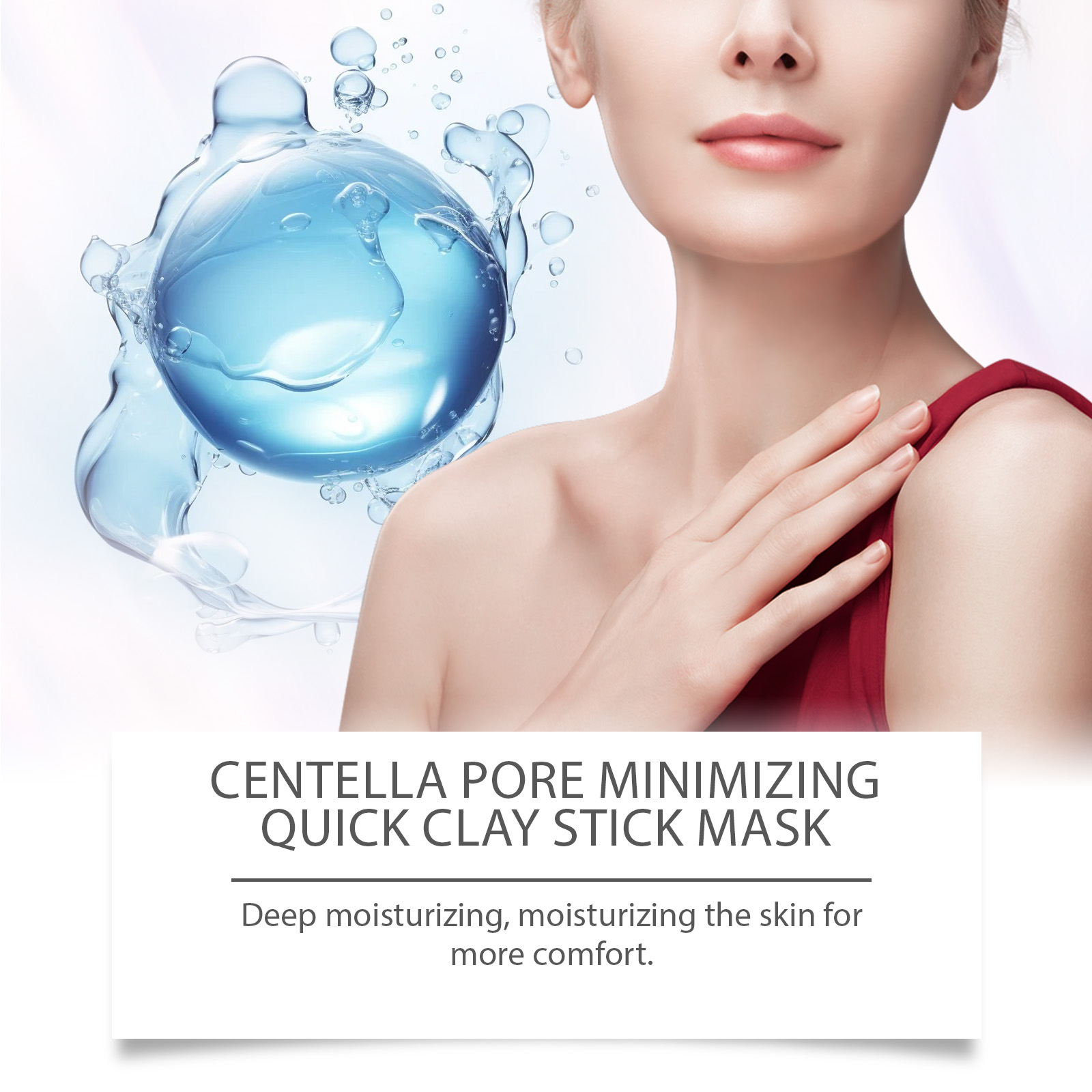 ツボクサ フェイシャル クレイ マスク スティック 毛穴縮小 - Bentonite Clay Mask のレビューと価格