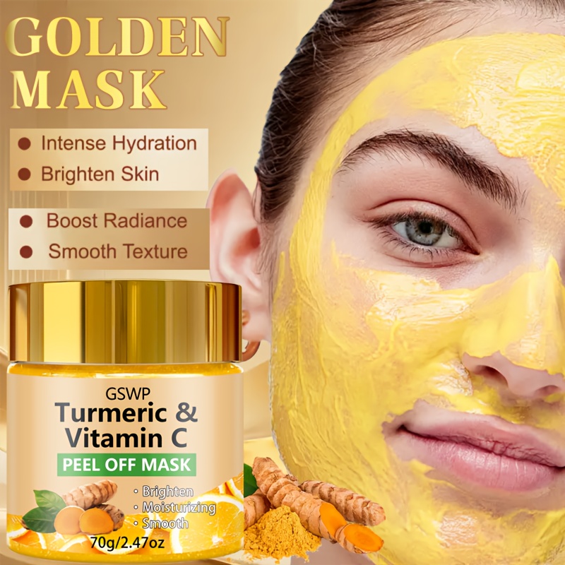 GSWP ターメリック ビタミンC ピールオフマスク 深く潤 - Bentonite Clay Mask のレビューと価格