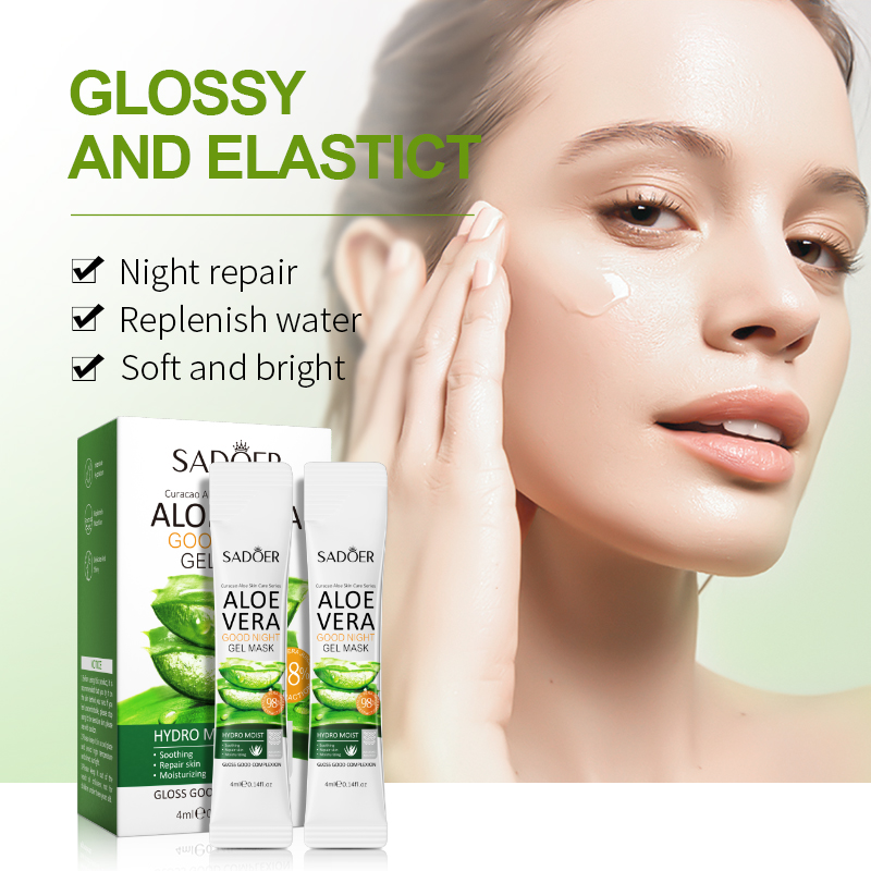 20枚入り/箱 SADOER スリーピングフェイシャルマスク - Bentonite Clay Mask のレビューと価格