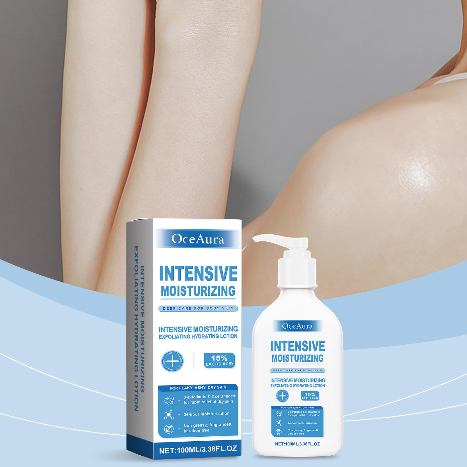 オーシャラ インテンシブ ヒーリング ボディローション 乾燥 - Lactic Acid Toner のレビューと価格