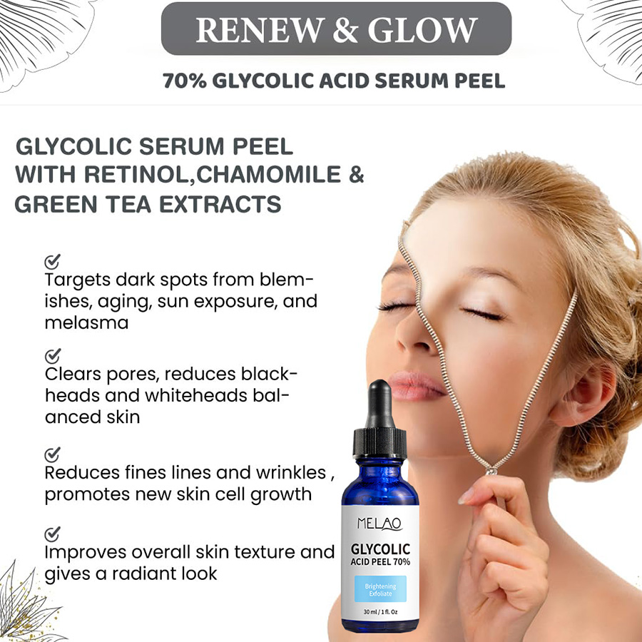 70%グリコール酸セラムピールエキス配合、シワ、ニキビ跡、小 - Lactic Acid Toner のレビューと価格
