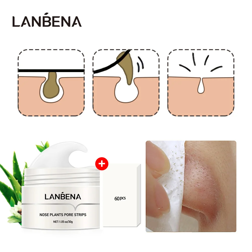 LANBENA フェイスマスク 黒ずみ除去 スキンケア 鼻マ - Lactic Acid Toner のレビューと価格